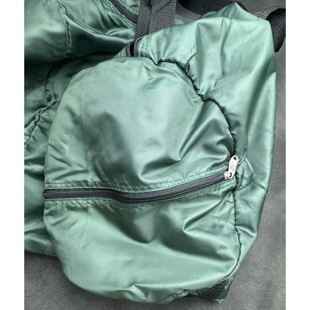 Vintage SIERRA CLUB Canvas Duffle Bags Forest‎ Green